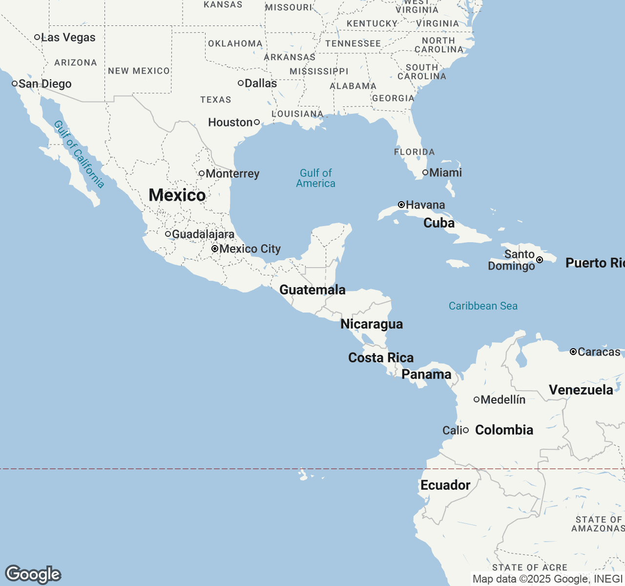 Map of Guatemala